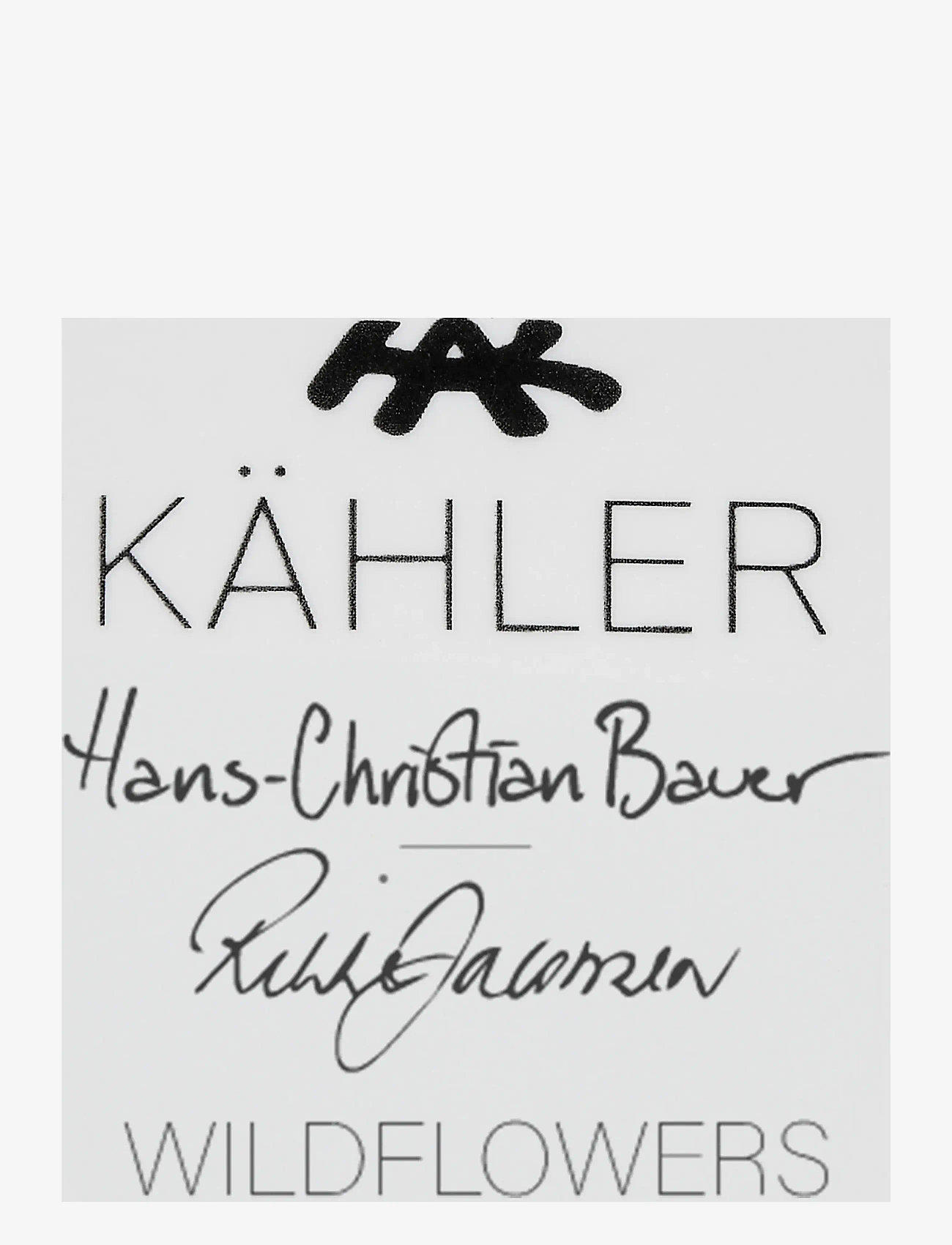 Kähler - Hammershøi Summer Vase H21 cm wild flowers - vases - wild flowers - 2