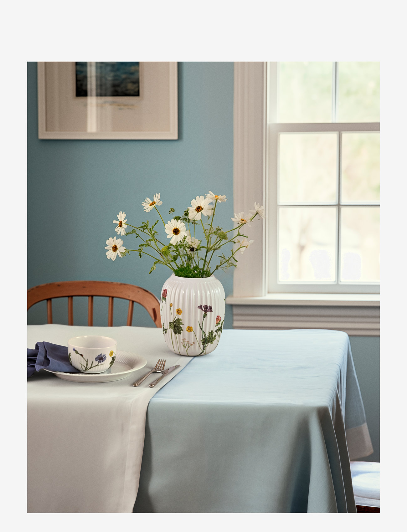 Kähler - Hammershøi Summer Vase H21 cm wild flowers - vases - wild flowers - 5