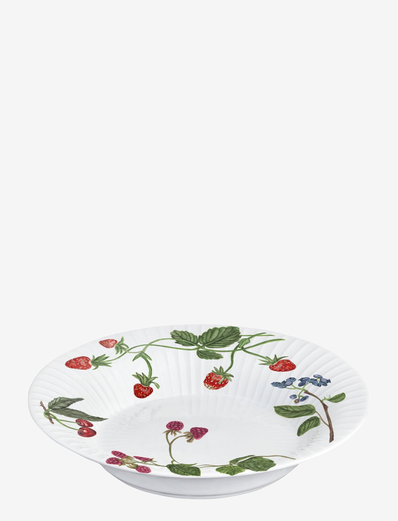 Kähler - Hammershøi Summer Dyb tallerken Ø21 cm sommerbær - pastatallerkner - summer berries - 1