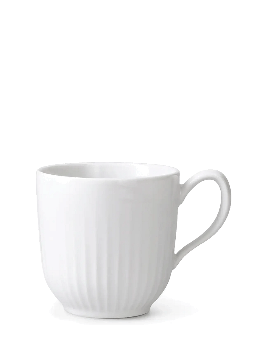 Kähler - Hammershøi Mug 25 cl white - coffee cups - white - 1
