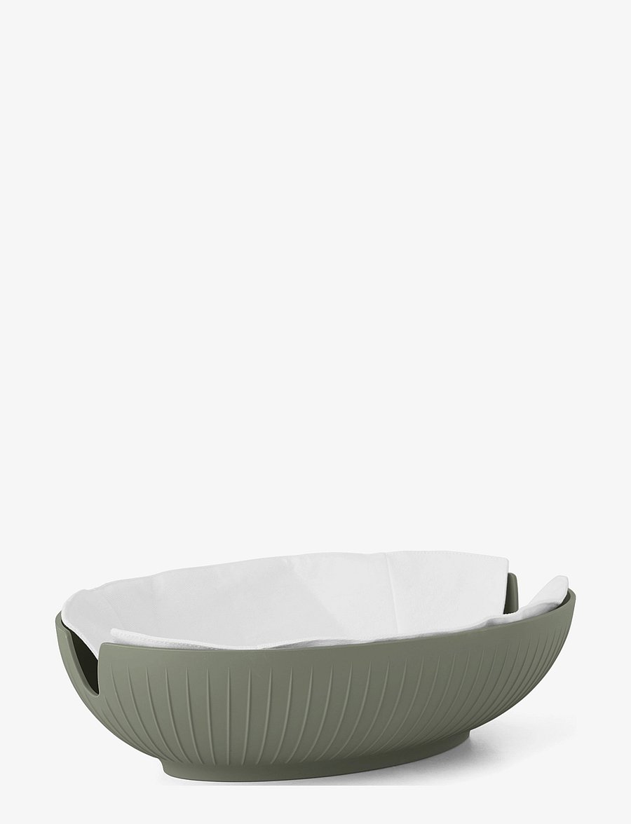 Kähler - Hammershøi Breadbasket 29.5x20 green - brotkästen & brotkörbe - green - 0