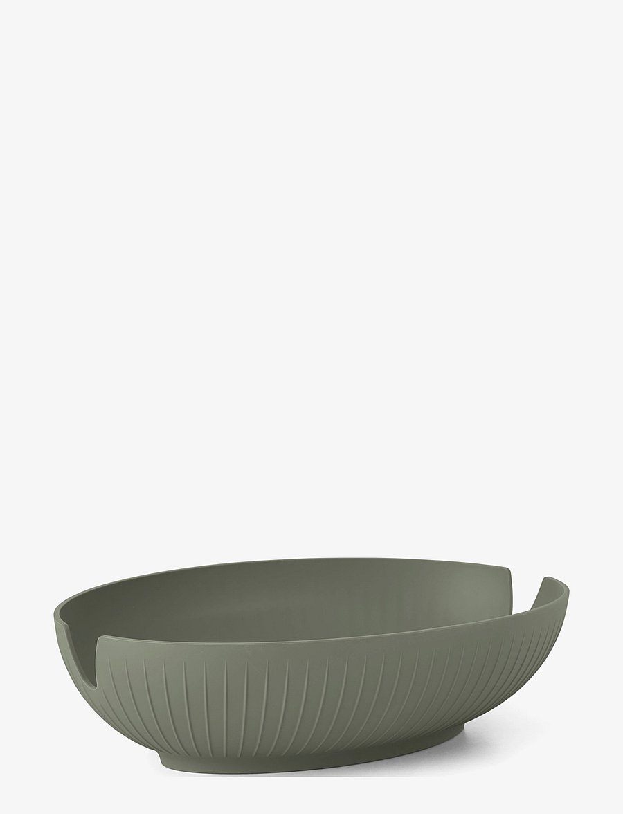 Kähler - Hammershøi Breadbasket 29.5x20 green - brotkästen & brotkörbe - green - 2