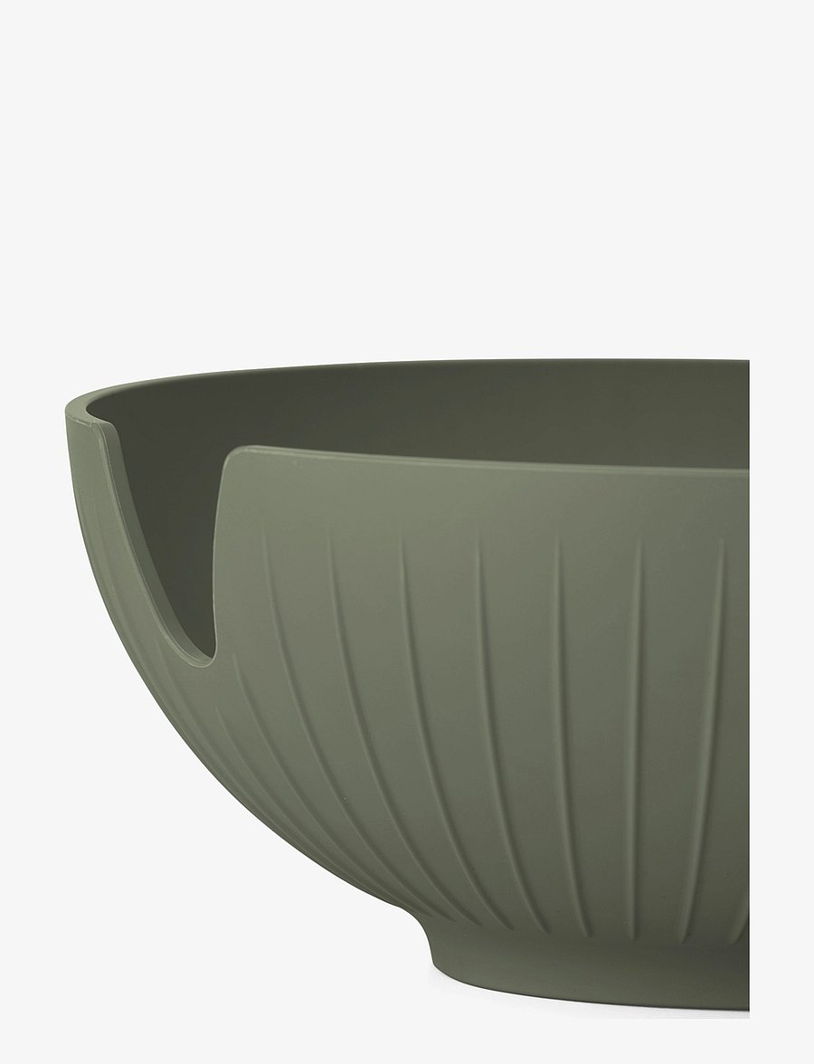 Kähler - Hammershøi Breadbasket 29.5x20 green - brotkästen & brotkörbe - green - 3