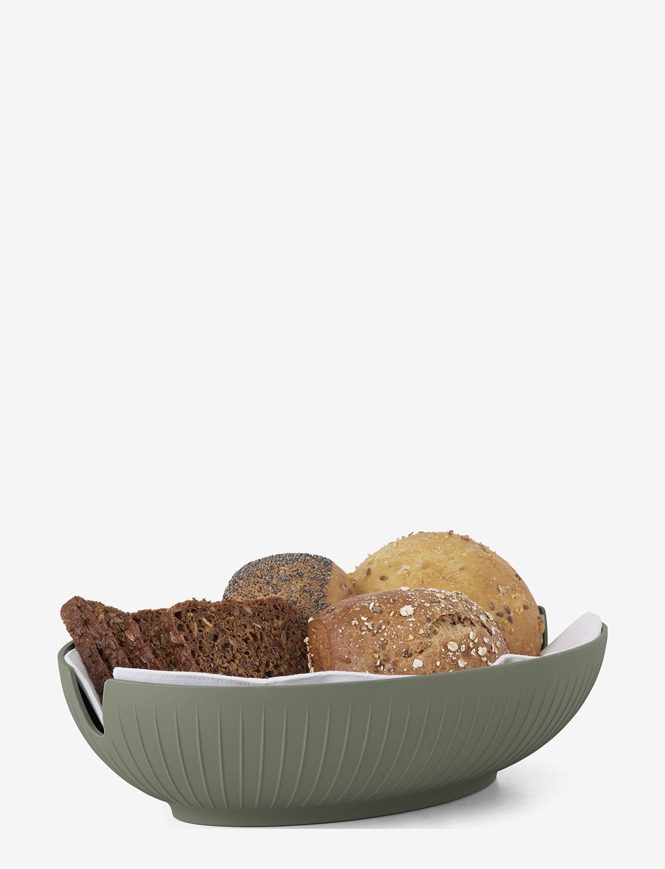 Kähler - Hammershøi Breadbasket 29.5x20 green - die niedrigsten preise - green - 4
