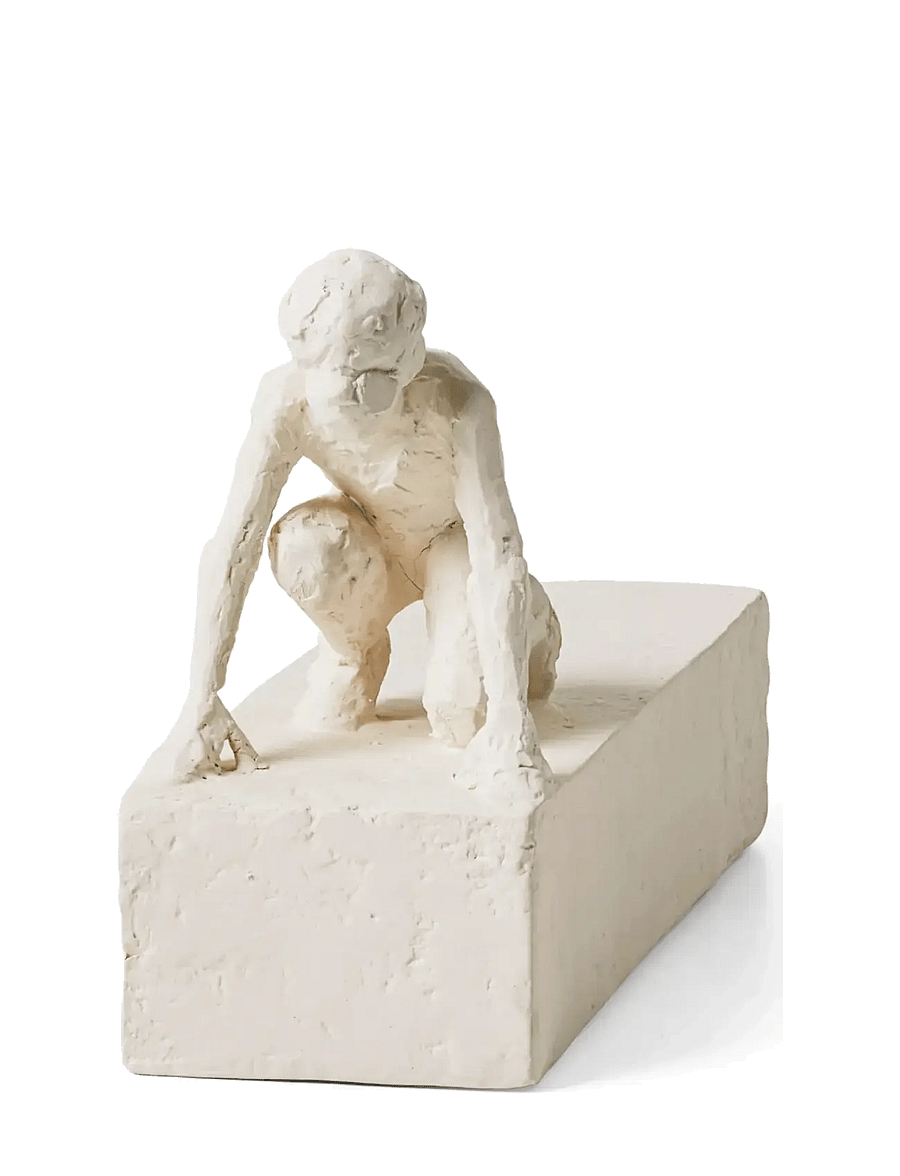 Kähler - Astro Aries H12 white - porzellanfiguren- & skulpturen - white - 1
