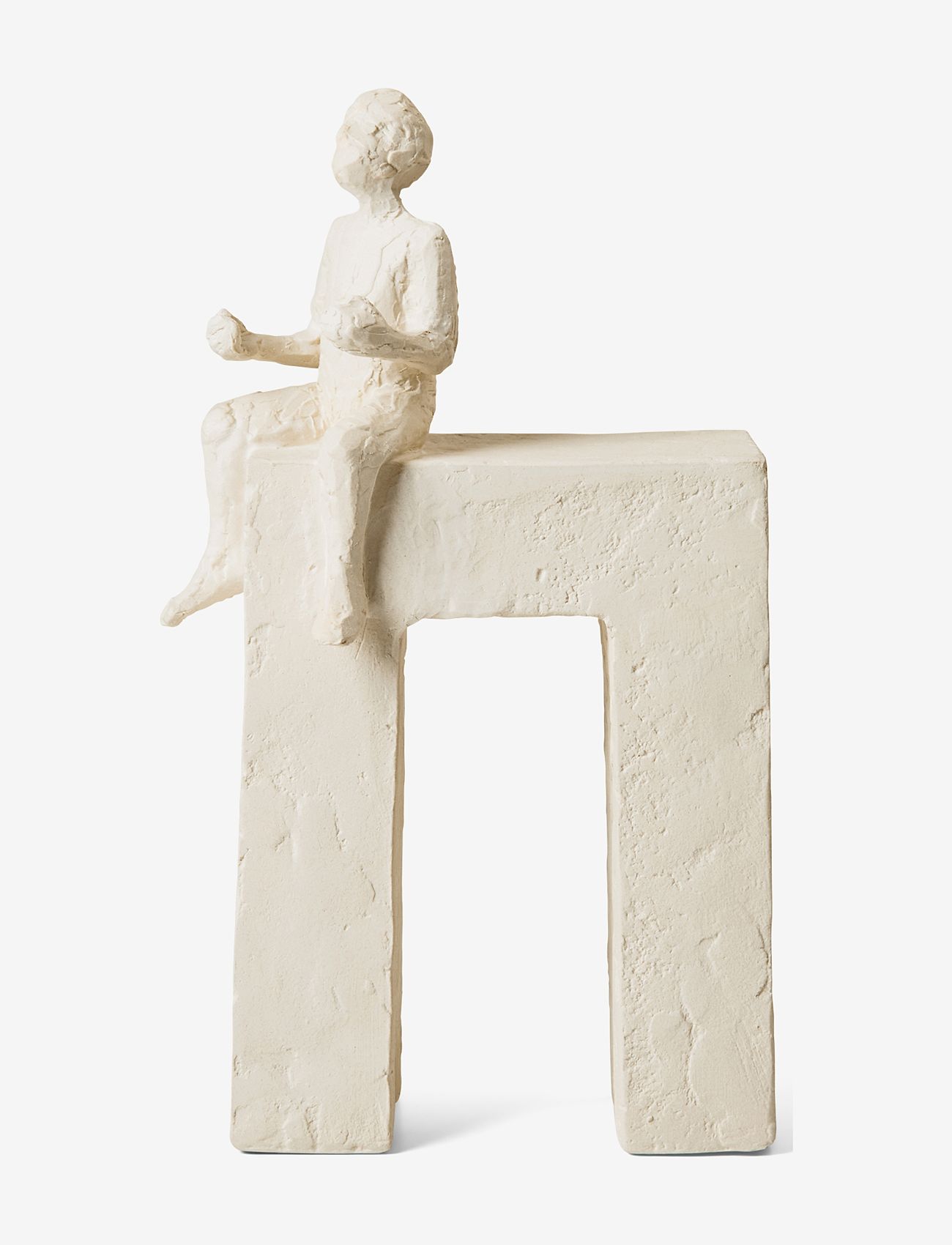 Kähler - Astro Gemini H24 hvit - skulpturer & porselensfigurer - white - 0