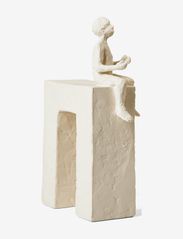 Kähler - Astro Tvilling H24 hvid - skulpturer & porcelænsfigurer - white - 2
