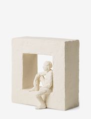Kähler - Astro Krebs H16 hvid - skulpturer & porcelænsfigurer - white - 1