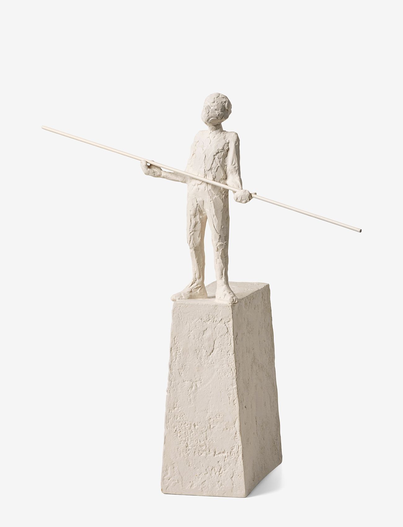 Kähler - Astro Vægt H28 hvid - skulpturer & porcelænsfigurer - white - 1