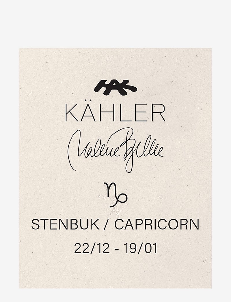 Kähler - Astro Capricorn H25 white - figuri ja skulptuurid - white - 3