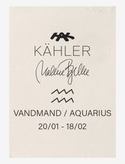 Kähler - Astro Aquarius H19 white - portselanist kujukesed ja skulptuurid - white - 3