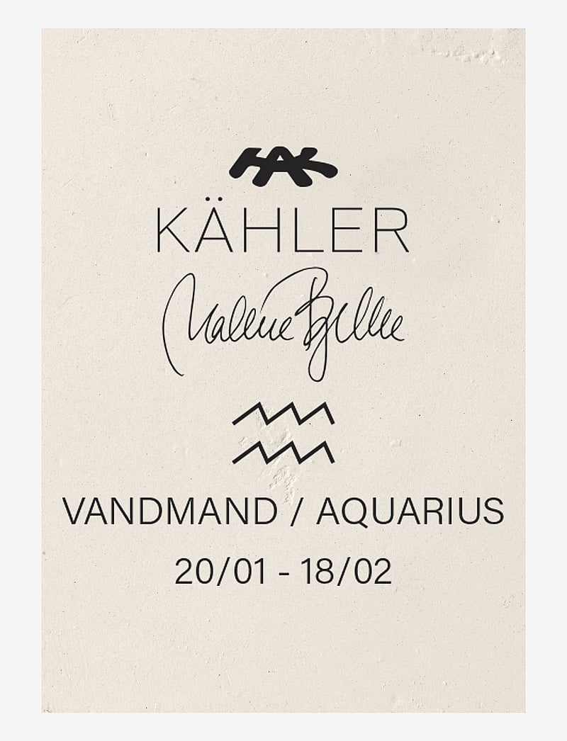 Kähler - Astro Aquarius H19 white - figuren & skulpturen - white - 3