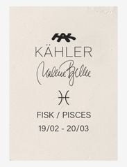 Kähler - Astro Fisk H13 hvid - skulpturer & porcelænsfigurer - white - 2