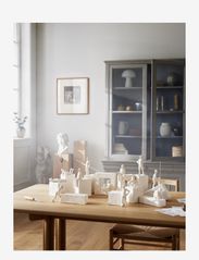 Kähler - Astro Pisces H13 white - porcelain figurines & sculptures - white - 4