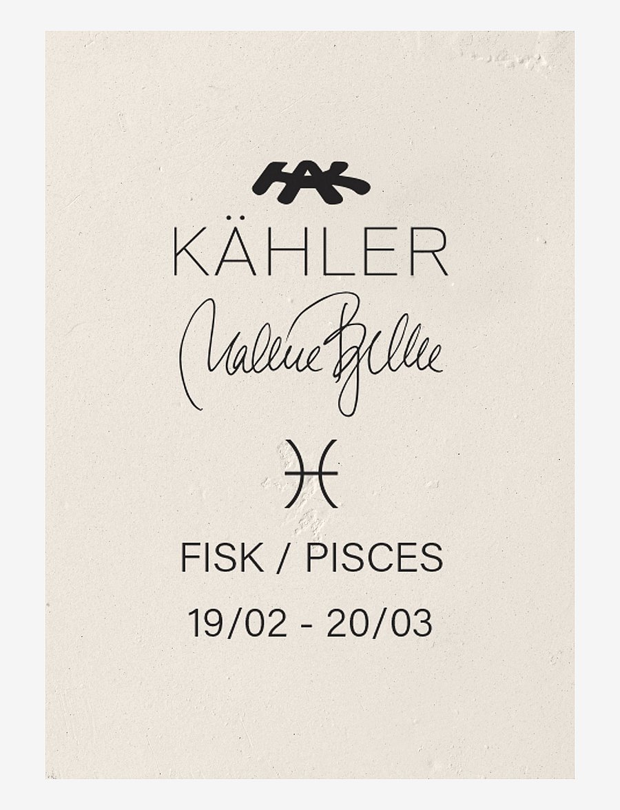 Kähler - Astro Pisces H13 white - porzellanfiguren- & skulpturen - white - 2