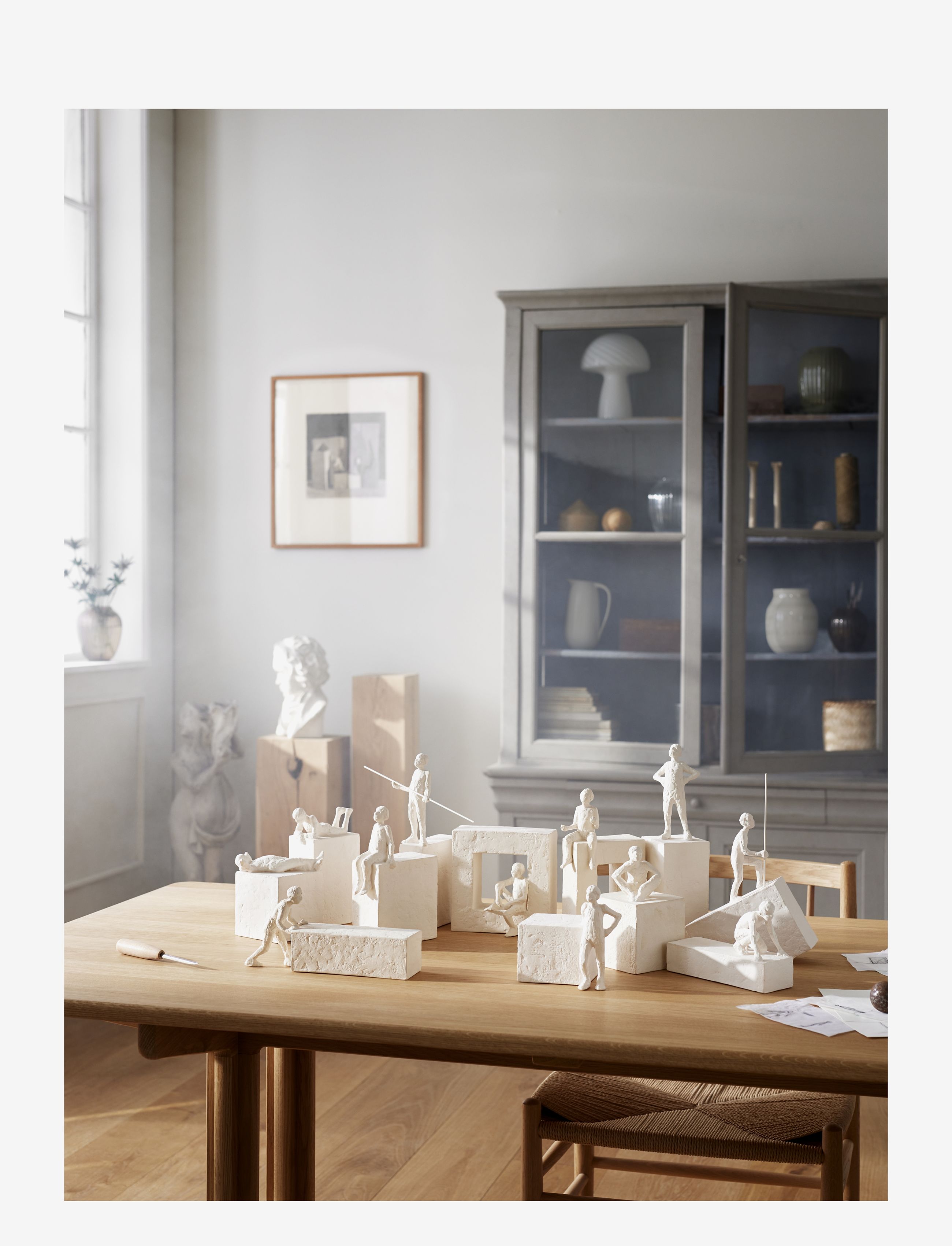 Kähler - Astro Fisk H13 hvid - skulpturer & porcelænsfigurer - white - 4