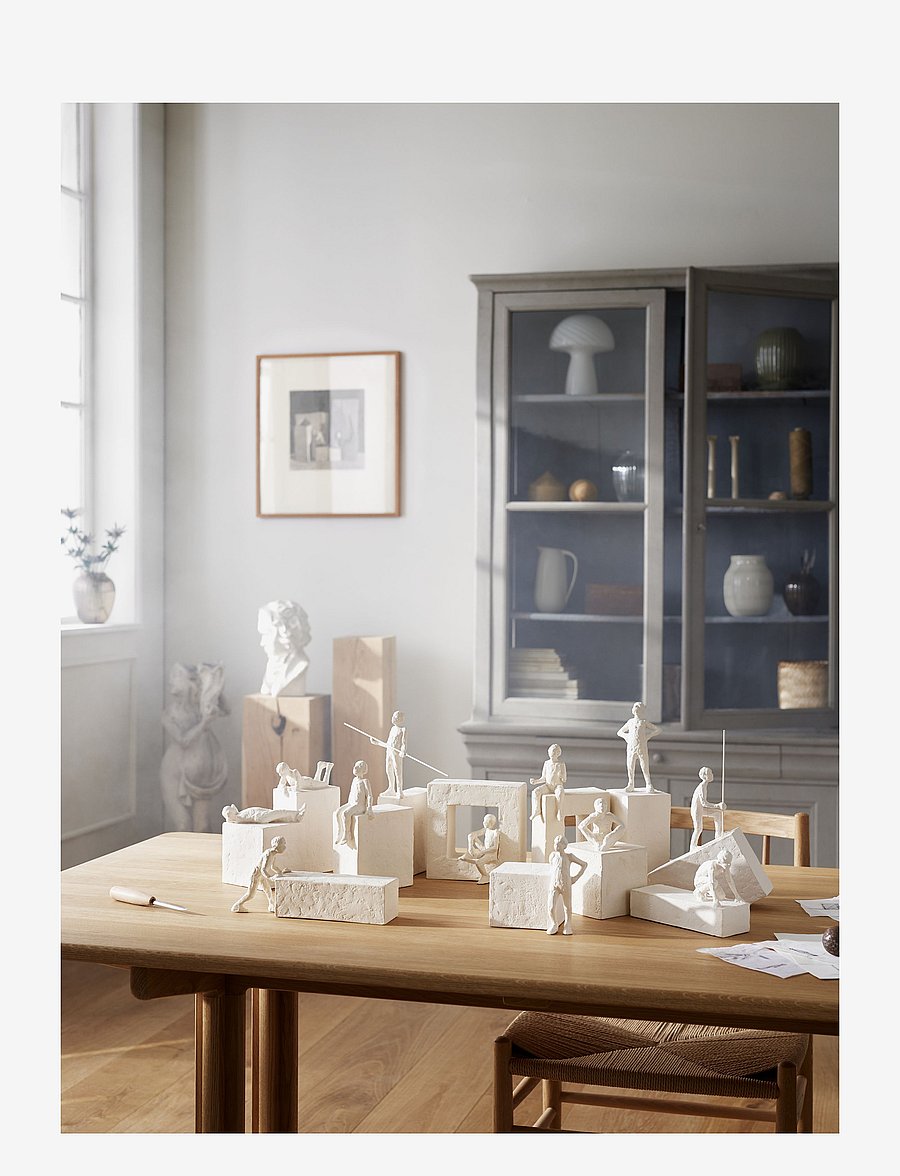 Kähler - Astro Pisces H13 white - porzellanfiguren- & skulpturen - white - 4
