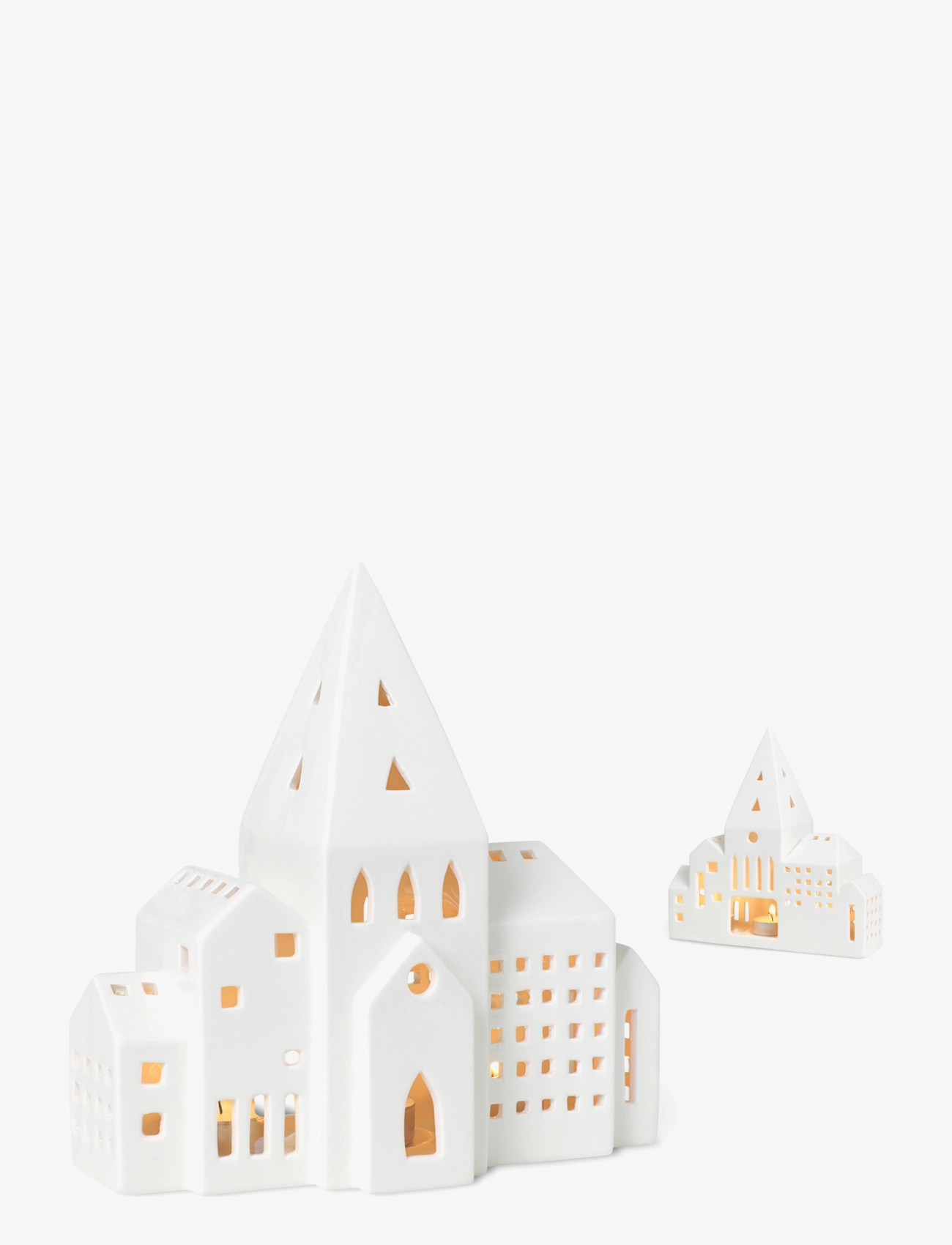 Kähler - Urbania Lighthouse City white - nach preis einkaufen - white - 3