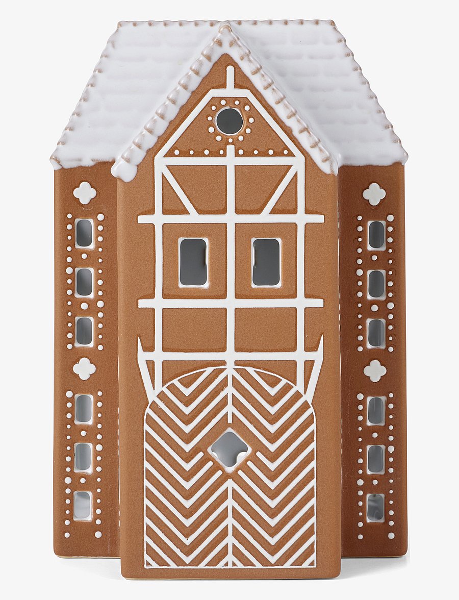 Kähler - Gingerbread Lighthouse large brown - brown - 1