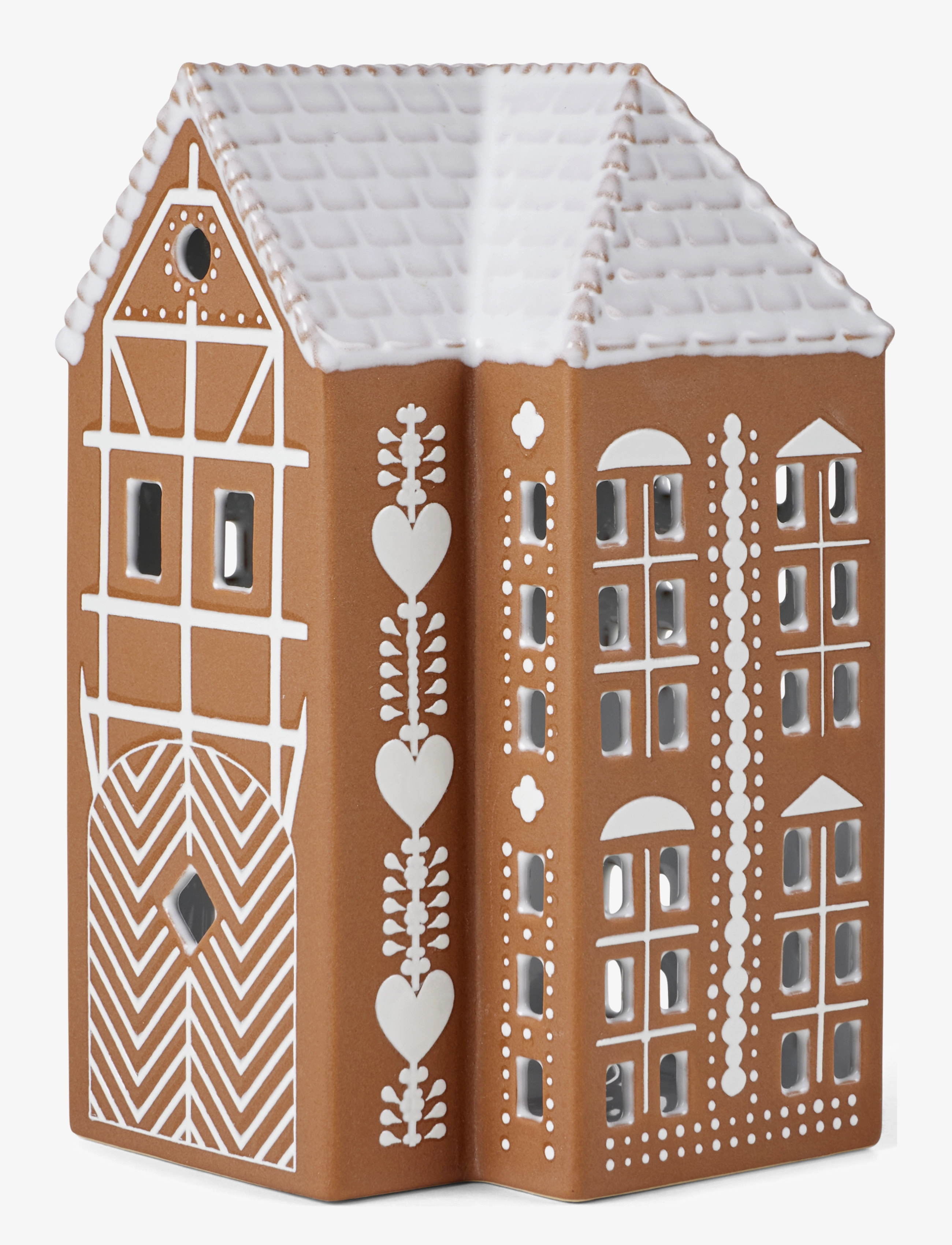 Kähler - Gingerbread Lighthouse large brown - brown - 4
