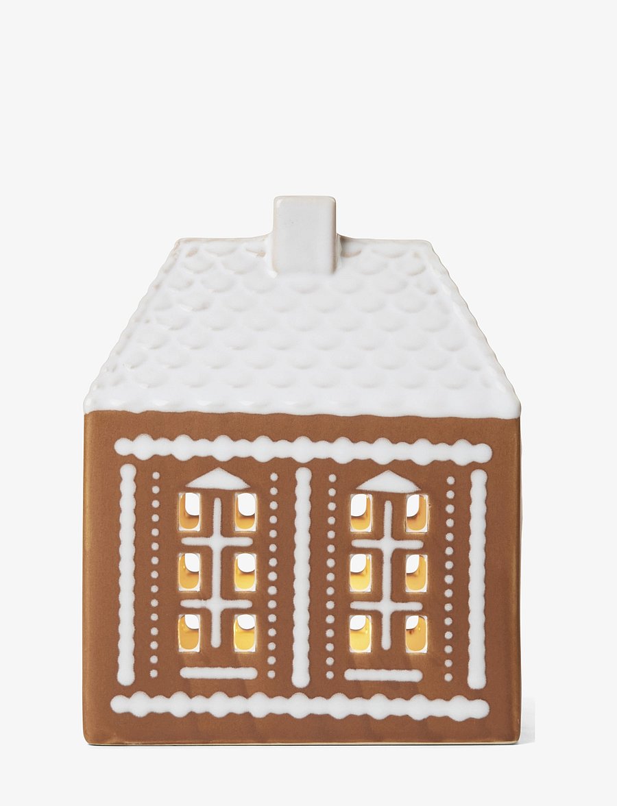 Kähler - Gingerbread Lighthouse medium brown - die niedrigsten preise - brown - 1