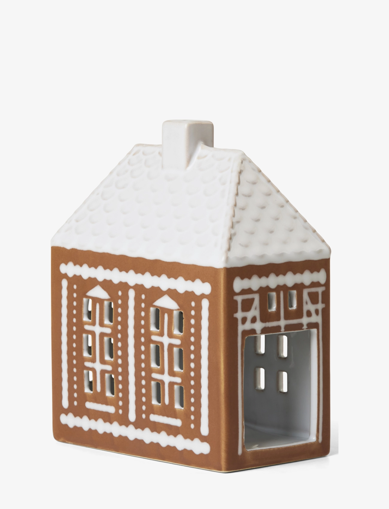 Kähler - Gingerbread Lighthouse medium brown - die niedrigsten preise - brown - 4
