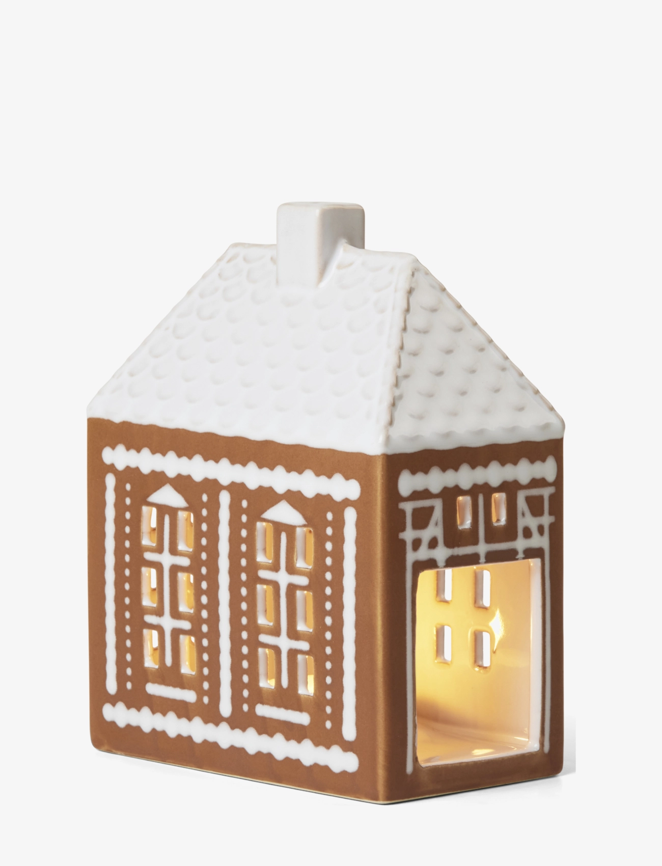 Kähler - Gingerbread Lighthouse medium brown - die niedrigsten preise - brown - 5