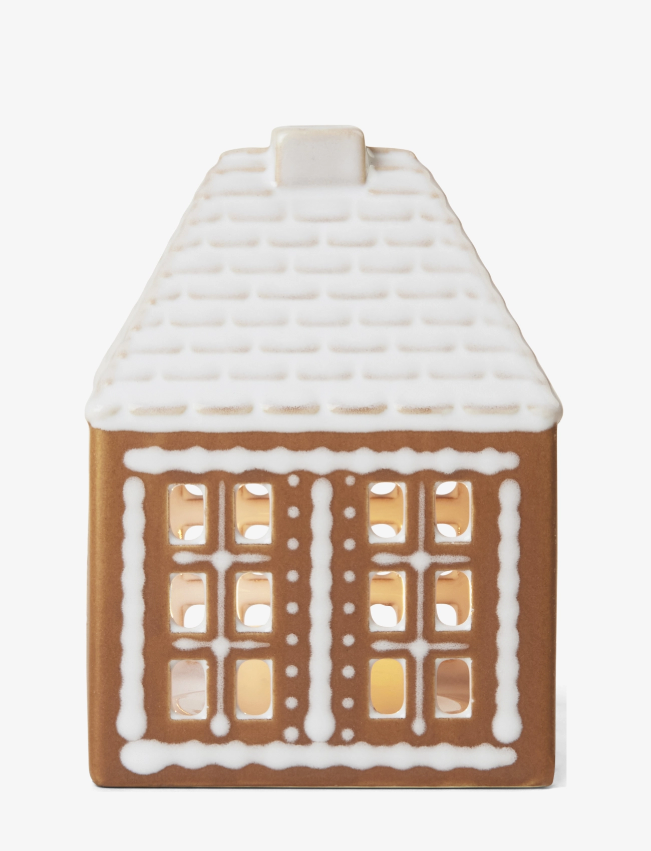 Kähler - Gingerbread Lighthouse small brown - brown - 1