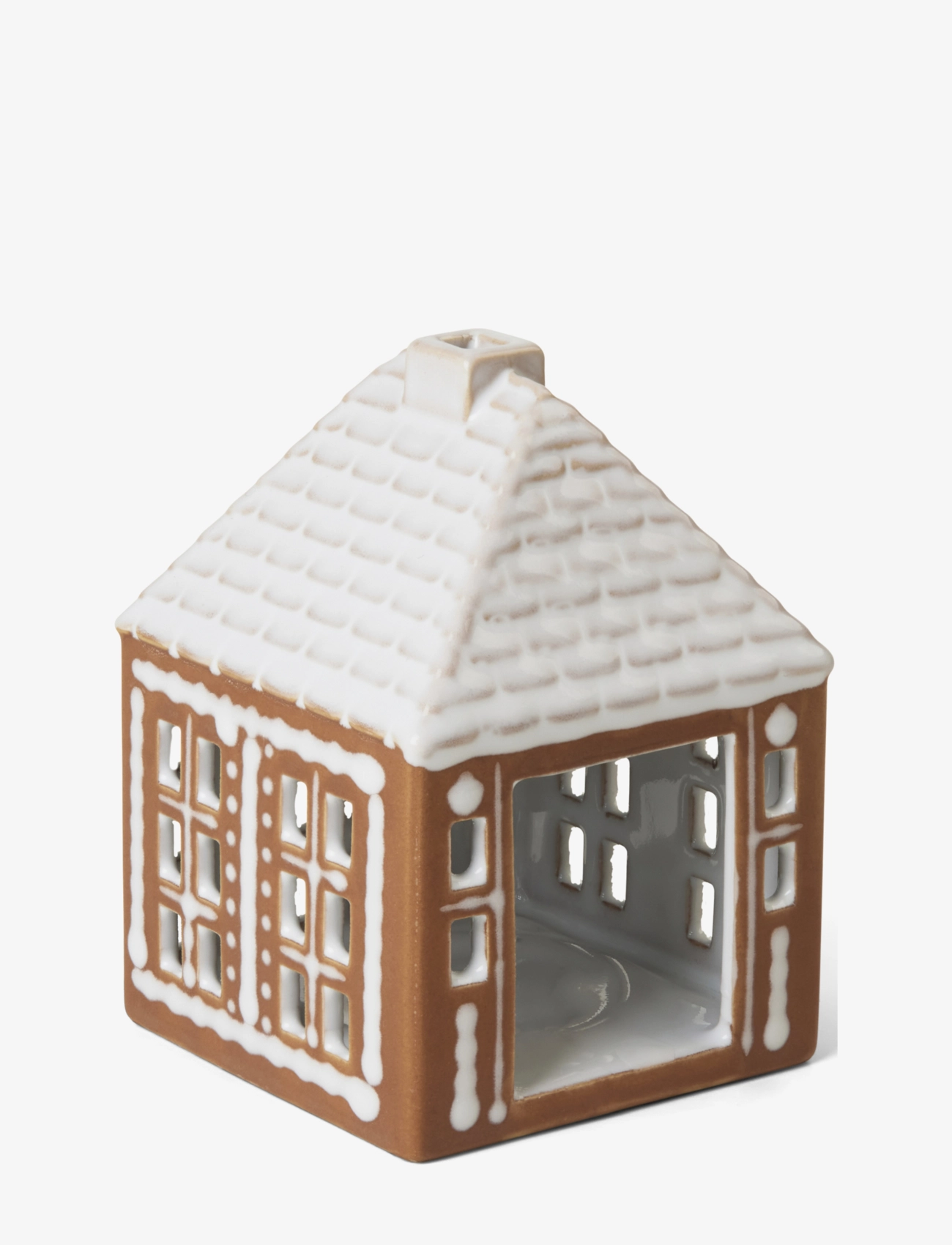 Kähler - Gingerbread Lighthouse small brown - brown - 4