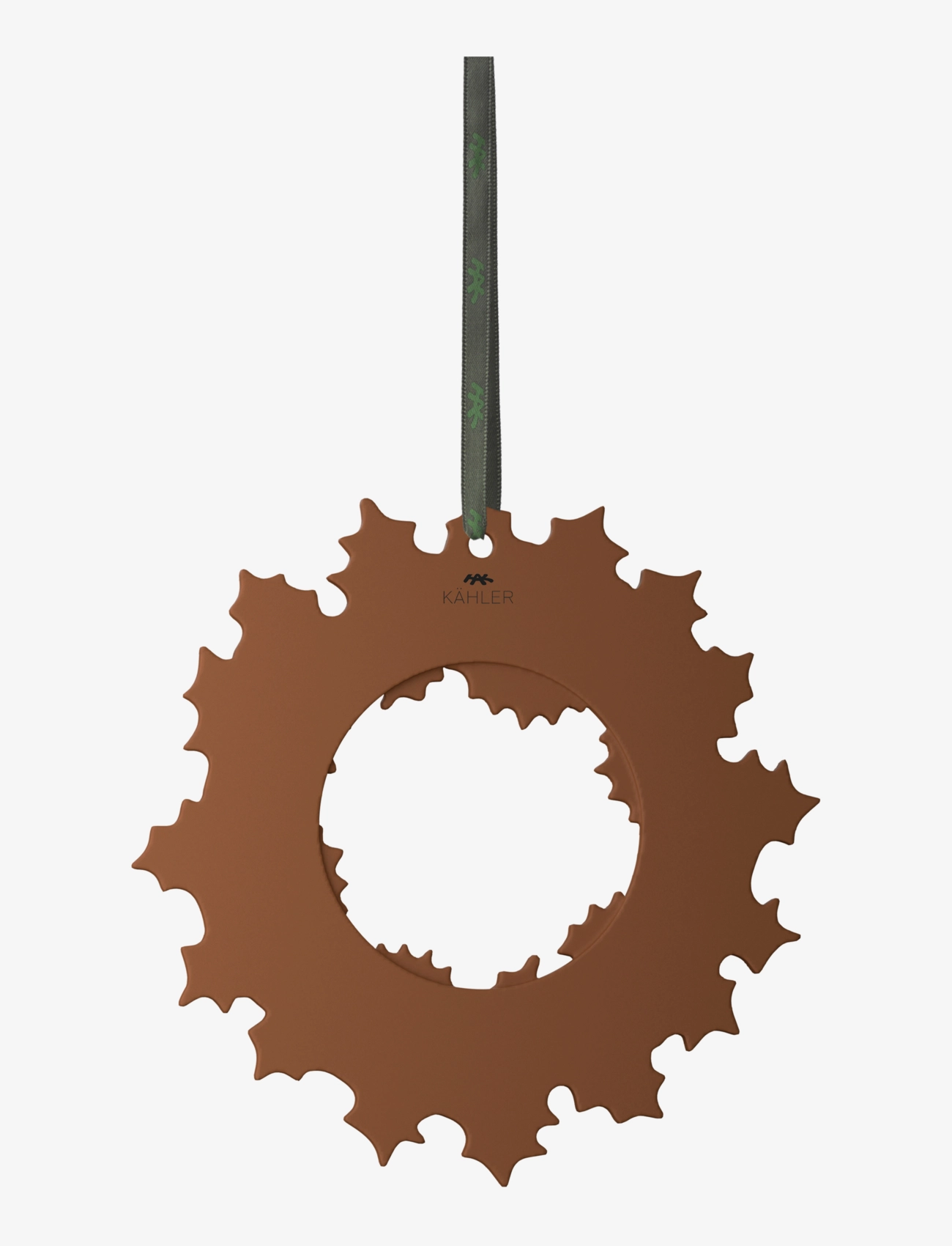 Kähler - Gingerbread Garland Ø18.5 cm brown - weihnachtsdekoration - brown - 3
