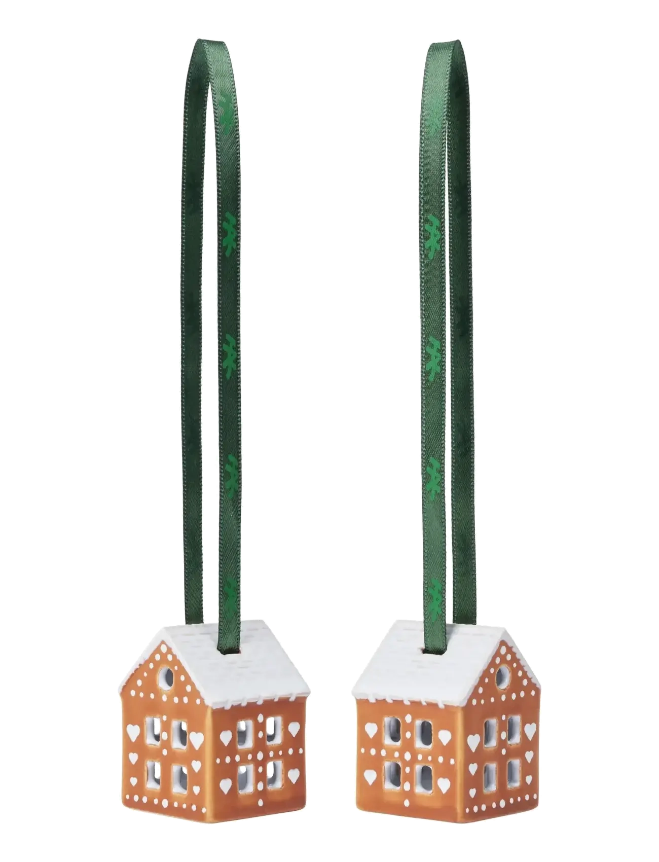 Gingerbread Christmas Ornament brown 2 pcs. - BROWN