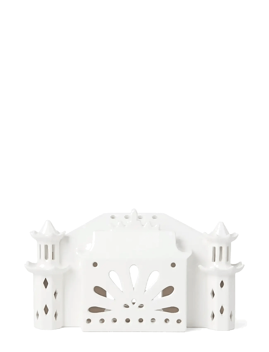 Kähler - Urbania Tivoli Lighthouse Pantomime Theatre white - teeküünlahoidjad - white - 1