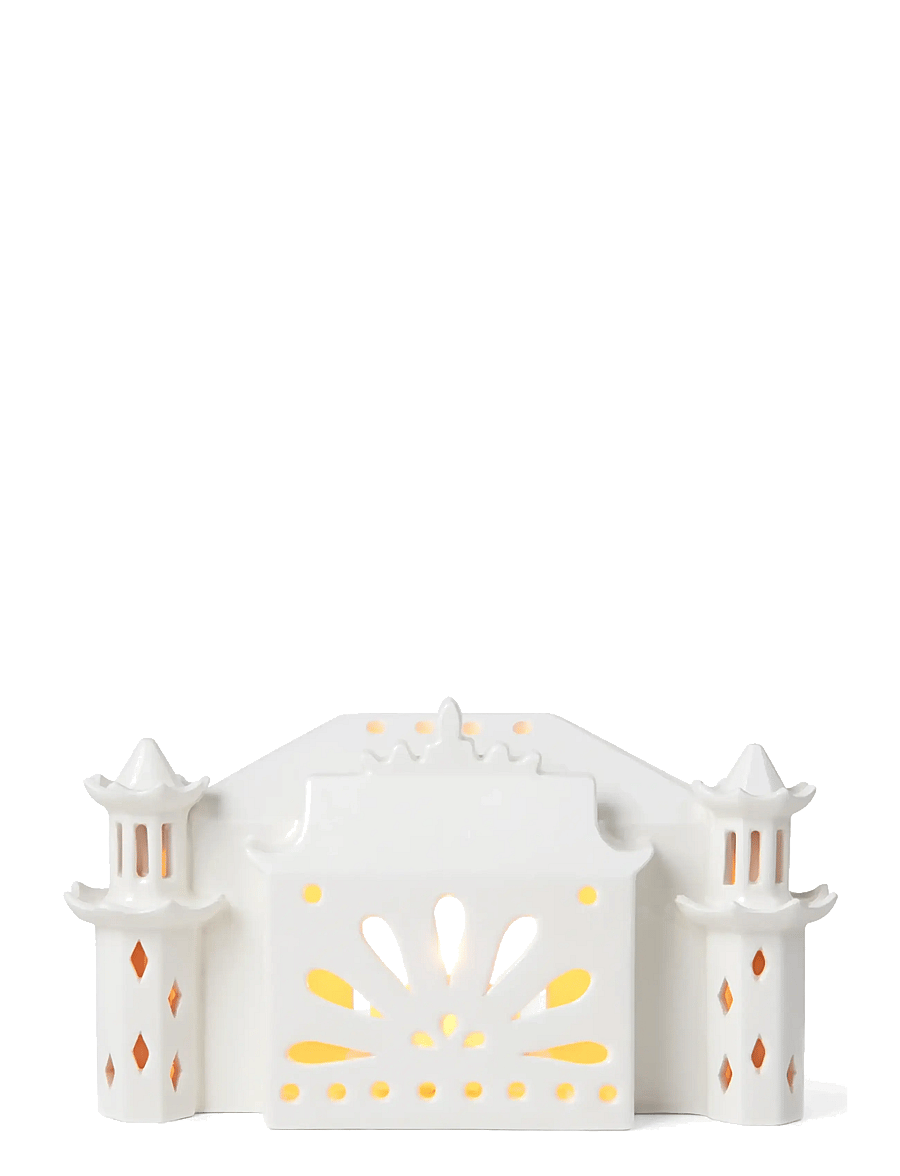 Kähler - Urbania Tivoli Lighthouse Pantomime Theatre white - teeküünlahoidjad - white - 2