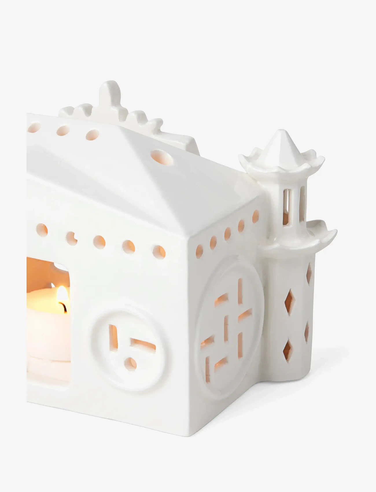 Kähler - Urbania Tivoli Lighthouse Pantomime Theatre white - nach preis einkaufen - white - 4