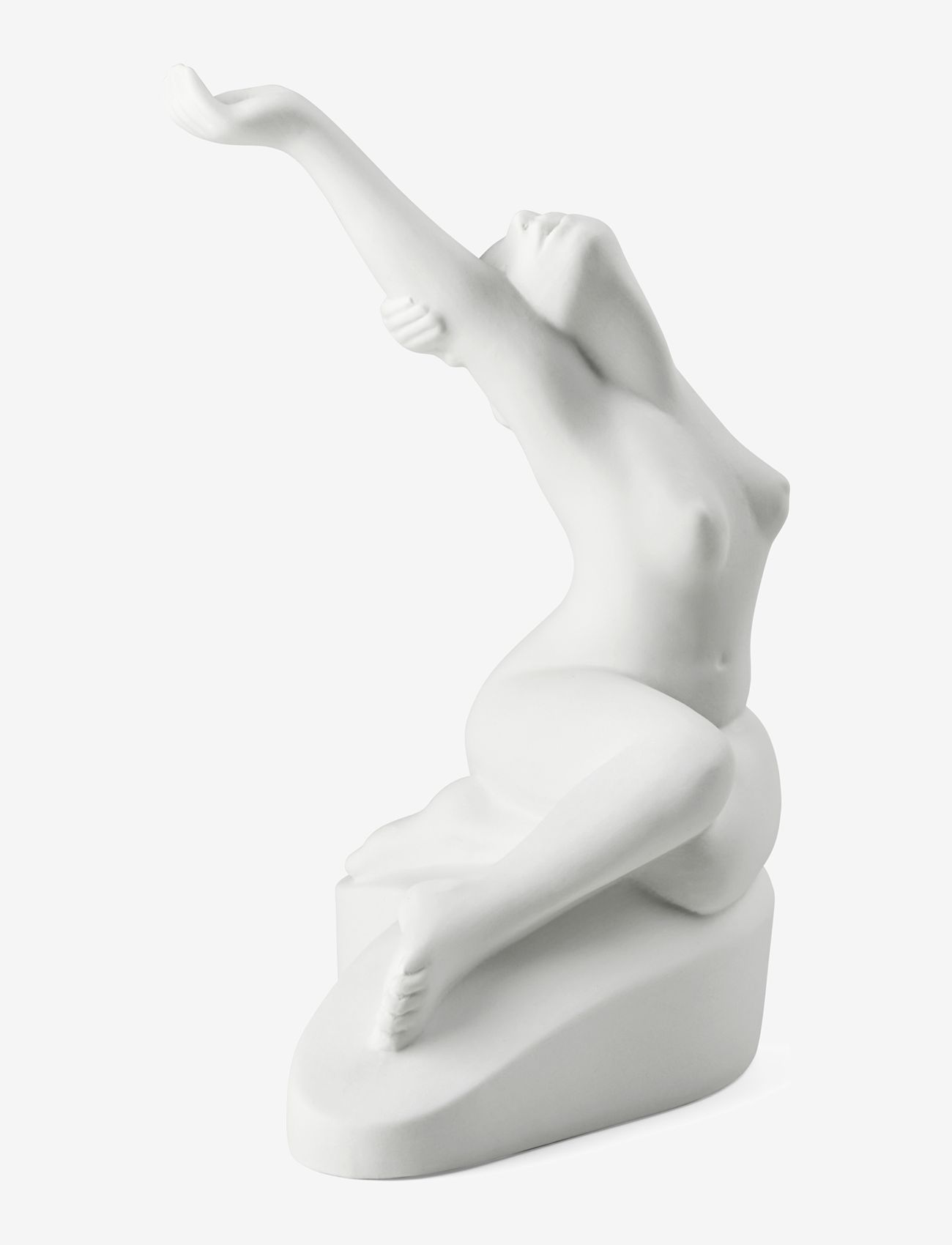 Kähler - Moments of Being Heavenly grounded H22.5 hvid - skulpturer & porcelænsfigurer - white - 0