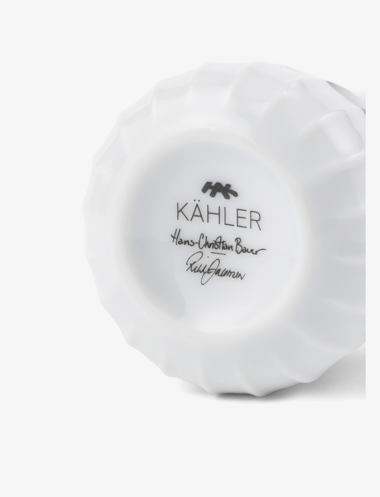 Kähler - Hammershøi Christmas Snowwoman hanging variant H9 white w. deco - white w. deco - 5