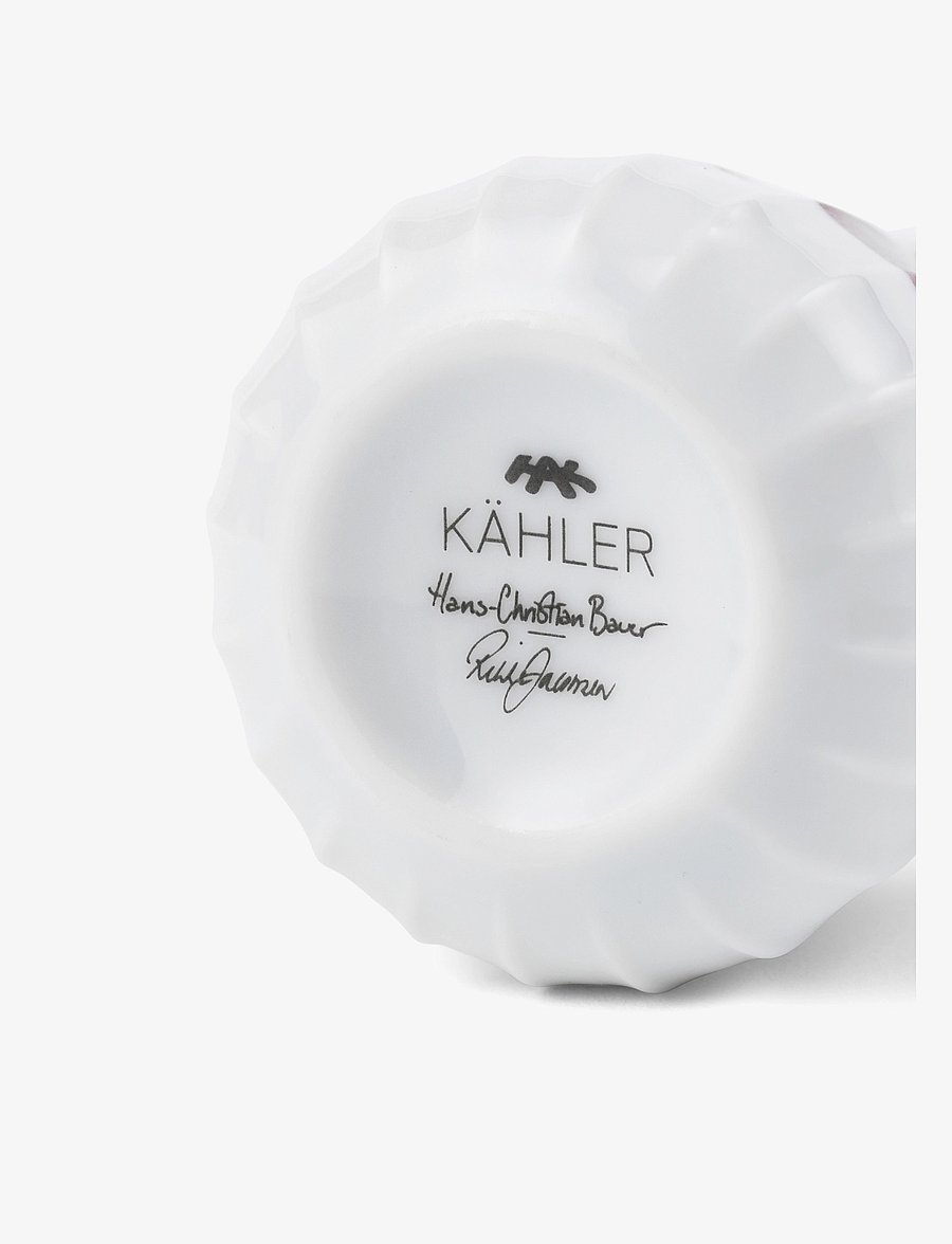Kähler - Hammershøi Christmas Snowwoman hanging variant H9 white w. deco - white w. deco - 5