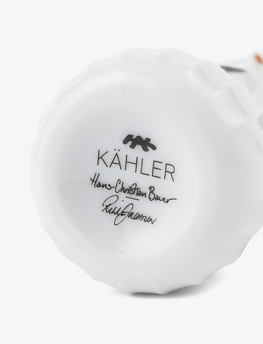 Kähler - Hammershøi Christmas Snowgirl hanging variant H6.5 white w. deco - white w. deco - 5