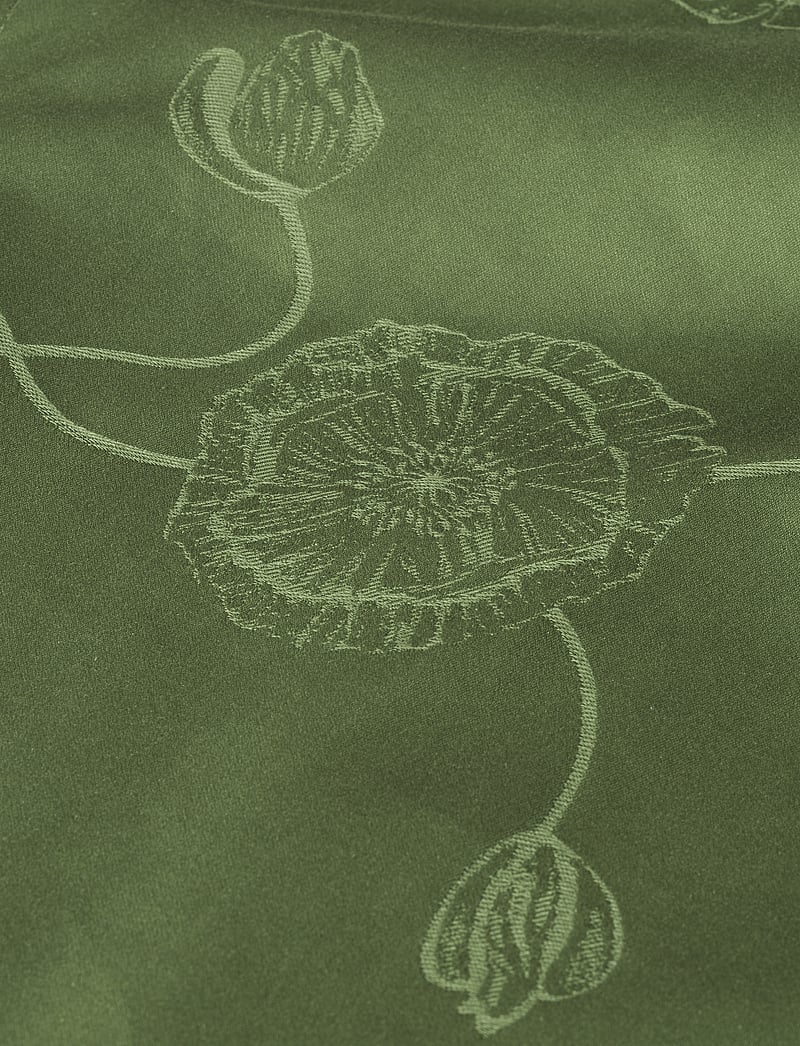 Kähler - Hammershøi Poppy Damask tablecloth 150x320 cm green - nach preis einkaufen - green - 1