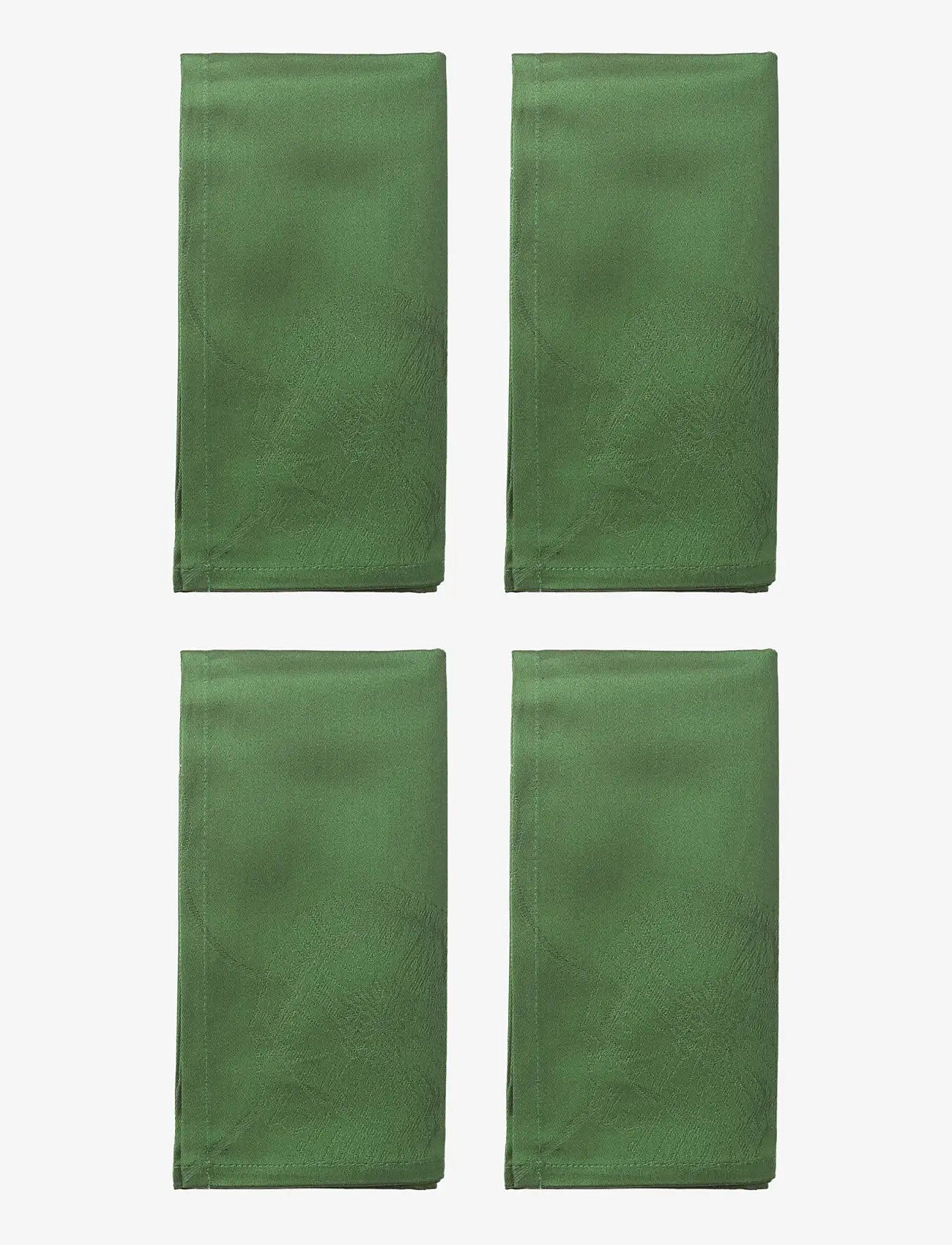 Kähler - Hammershøi Poppy Tygservett 45x45 cm grön 4 st. - green - 0