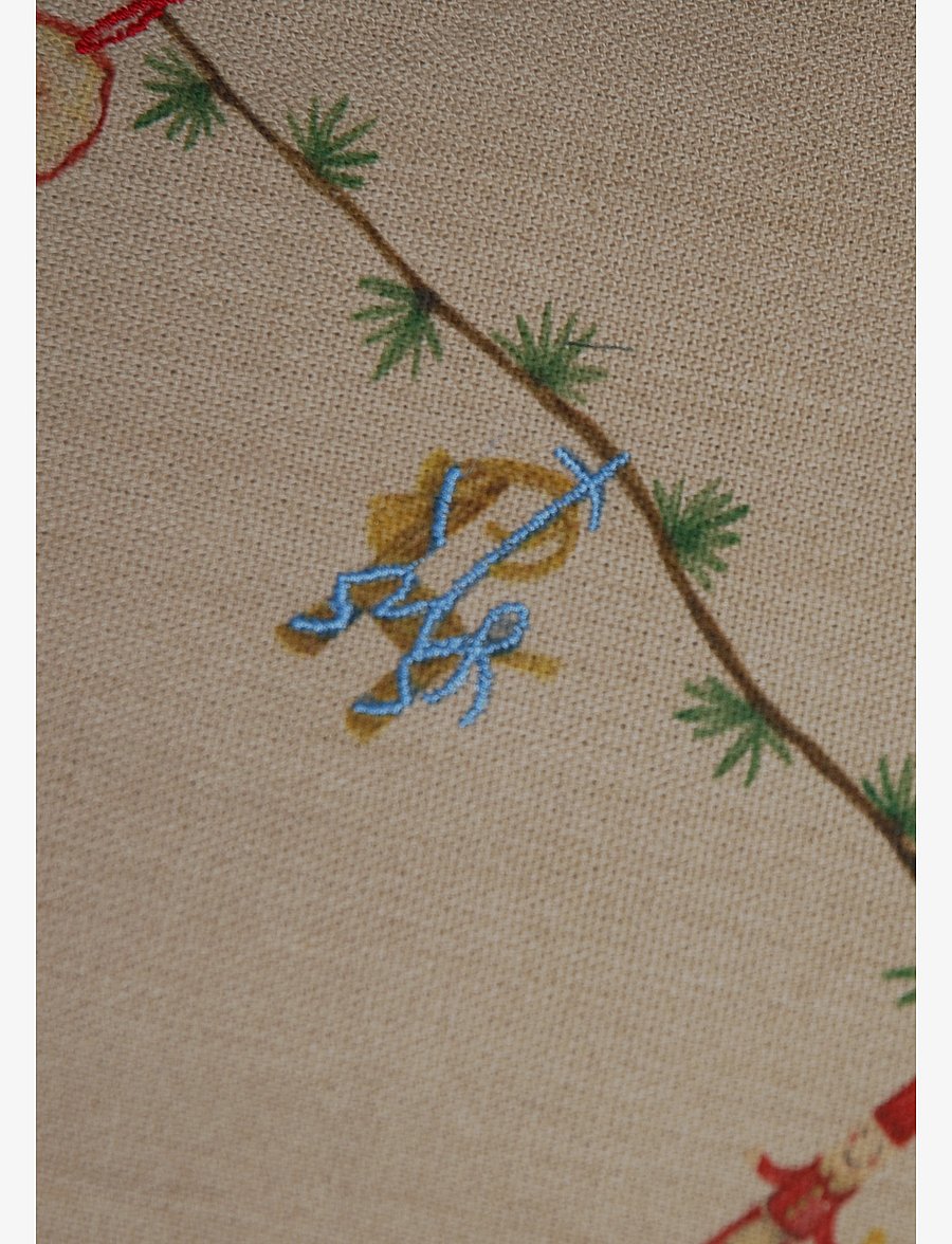 Kähler - Hammershøi Christmas Christmas tree rug Ø130 cm sand - weihnachtsdekoration - sand - 2
