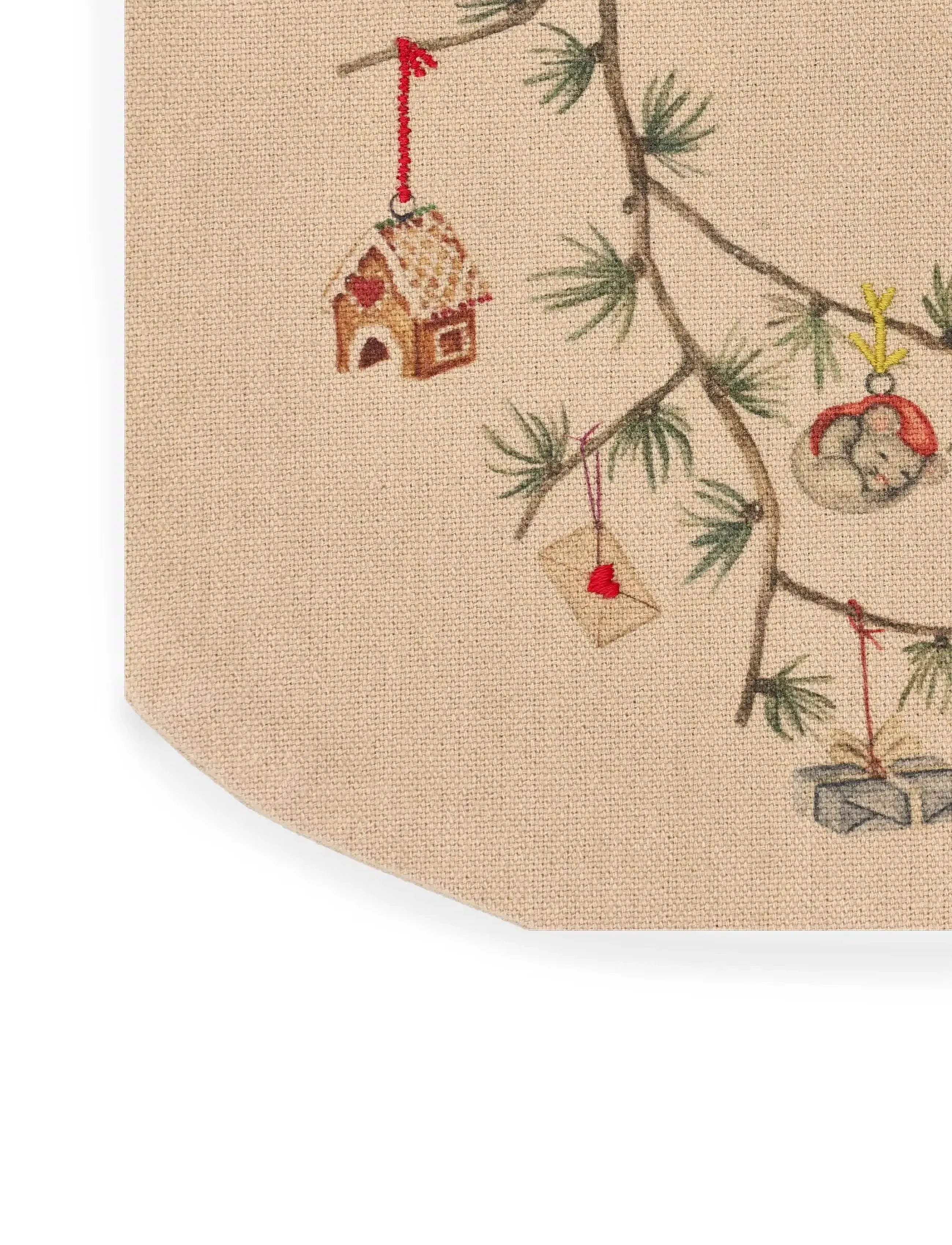 Kähler - Hammershøi Christmas Christmas sock H46 sand - weihnachtsaccessoires - sand - 2