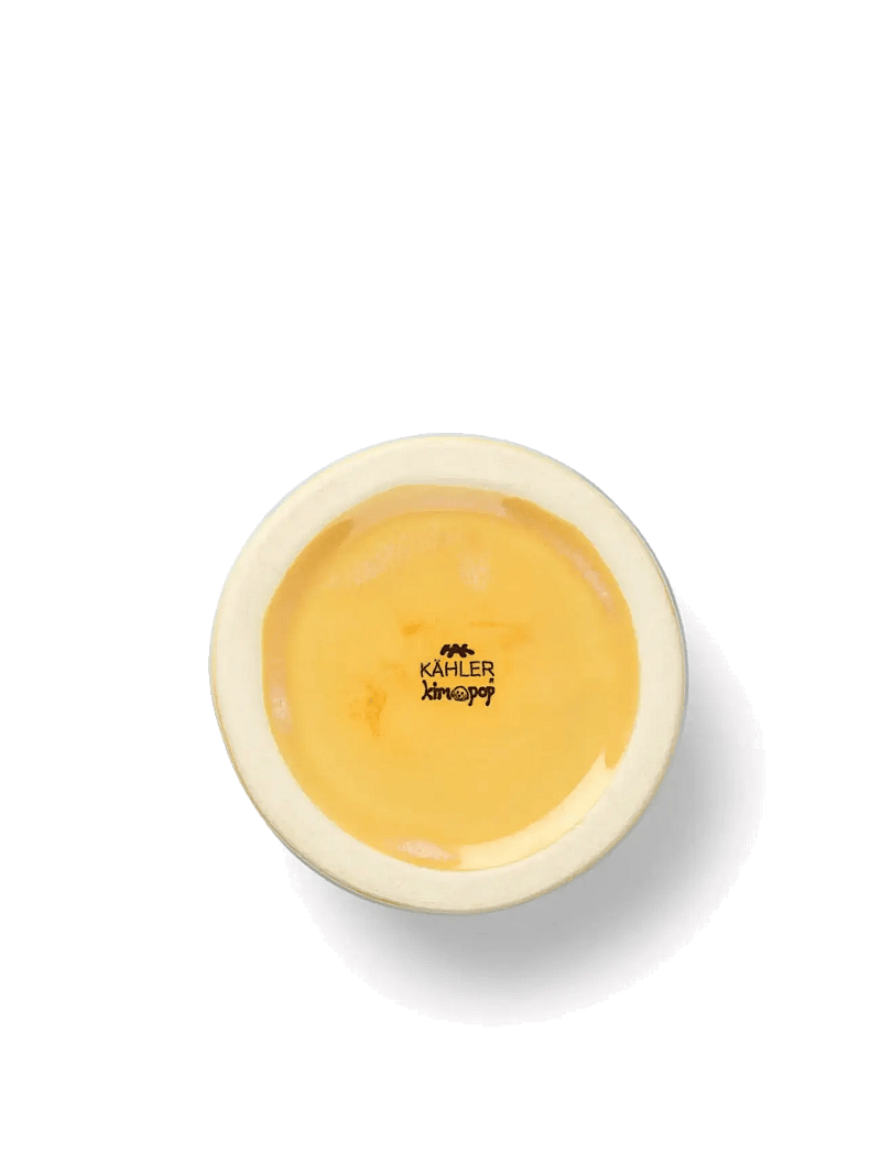 Kähler - Poppery Mug 27 cl apple green/mint/yellow - teetassen - apple green/mint/yellow - 3