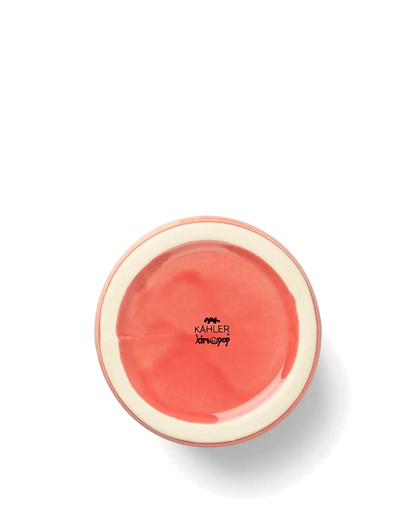 Kähler - Poppery Mug 36 cl yellow/apple green/pink - teetassen - yellow/apple green/pink - 3