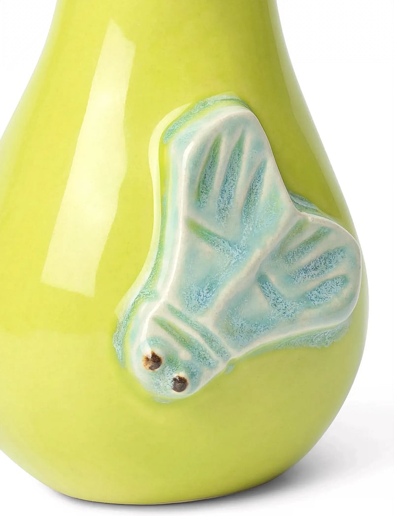 Kähler - Poppery Pear with moth apple green/mint - figuri ja skulptuurid - apple green/mint - 4
