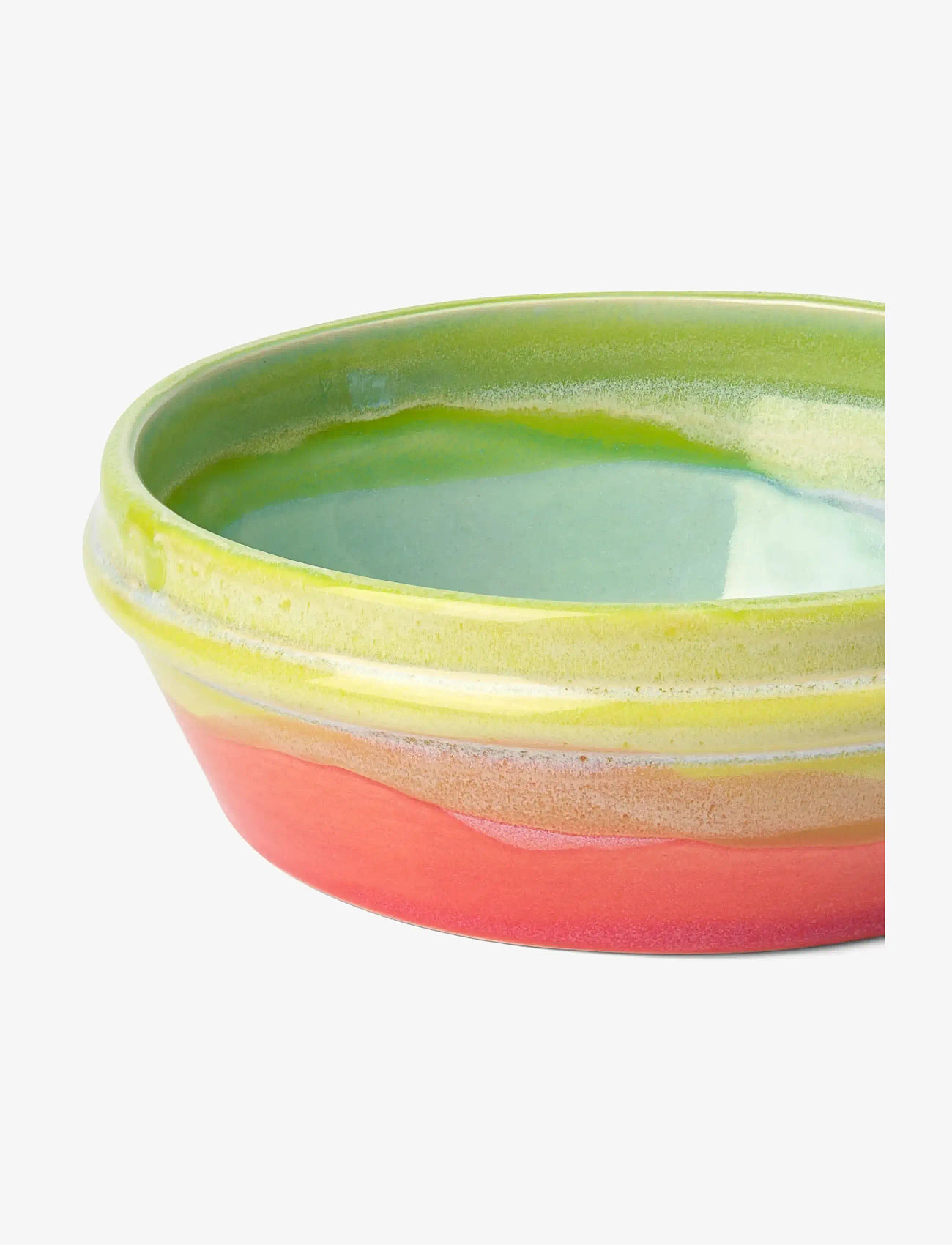 Kähler - Poppery Skål Ø16 cm mint/apple green/pink - fruktskålar - mint/apple green/pink - 1