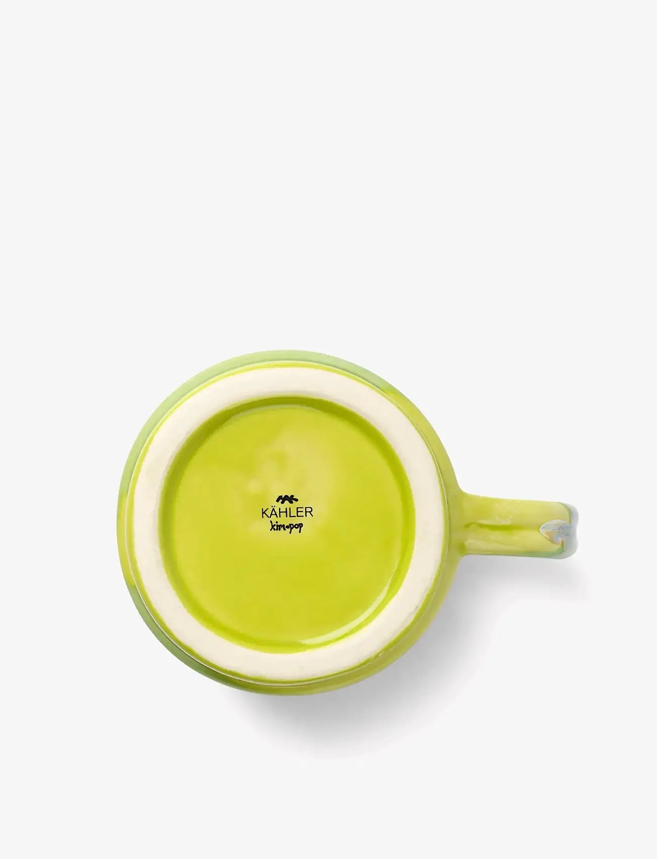 Kähler - Poppery Krus med hank 35 cl apple green/mint - tekopper - apple green/mint - 3