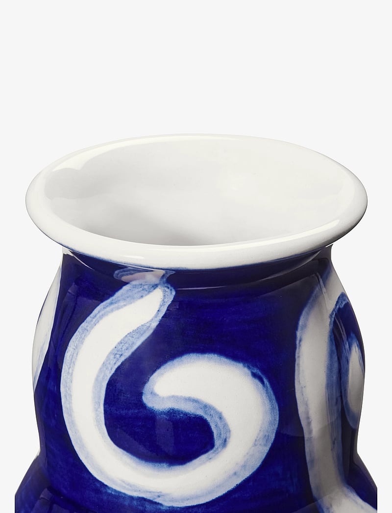 Kähler - Tulle Vase H13 cm blue - osta hinna alusel - blue - 2