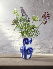 Kähler - Tulle Vase H22.5 cm blue - verjaardagscadeaus - blue - 1