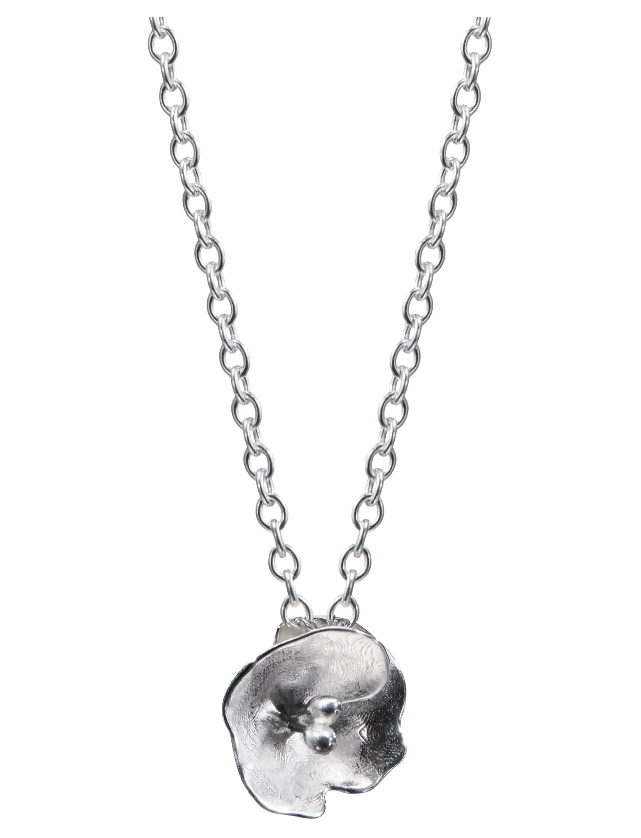Kalevala Summer Night Rose Pendant, Kvinder, Rose Vedhæng Halskæde, Sølv, Str: ONE SIZE
